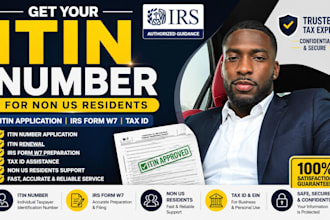 get your itin number and irs tax id for non US residents