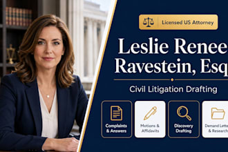 draft persuasive court motions, affidavits, and declarations