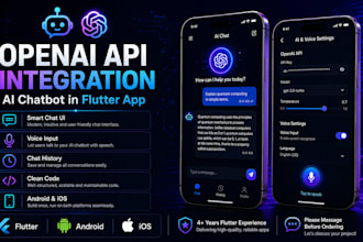 integrate ai chatbot and openai API in your flutter app