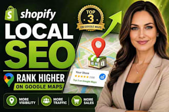 do google map SEO for shopify store, local citation and gbp optimization ranking