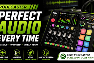 setup rodecaster pro 2 for professional streaming audio