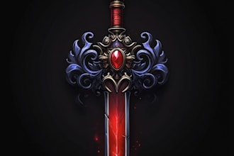 do fantasy game logo