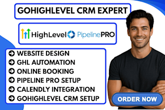 do gohighlevel crm pipelinepro website ghl calendly online booking integration