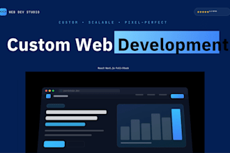 build a custom modern website