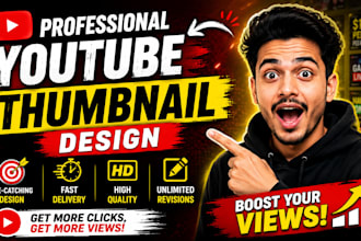 design high click through rate youtube thumbnails