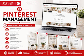 grow your pinterest account with SEO optimized pins