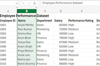do excel data entry, data cleaning, sorting and formatting