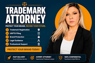 be your US licensed trademark attorney for your brand registration