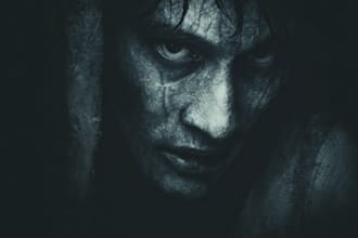 create a dark gothic or horror illustration for your poster