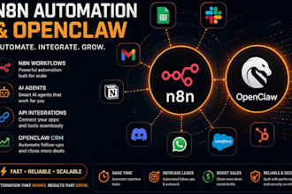 n8n automation and openclaw