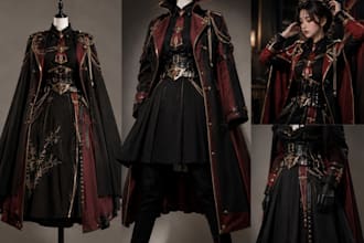 sew custom cosplay costume fabric cosplay cloth design anime cosplay creation