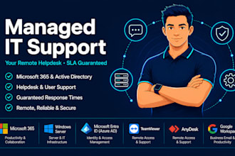 provide monthly IT support for your business