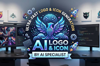 help you create high quality ai logo and icons
