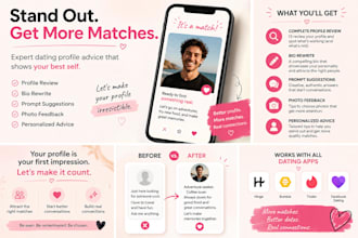 rewrite your dating profile to get more matches