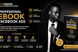 setup ebook facebook ads campaign, fb ads, meta ads, instagram ads