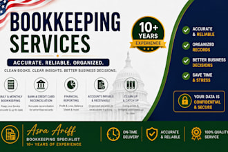 do bookkeeping and accounting for your business