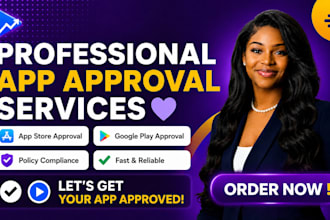 publish and get your app approved on google play store and apple app store