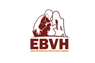 design vibrant animated veterinary hospital logo