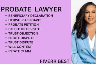 handle probate disputes, omitted heirs, executor misconduct, and trusts