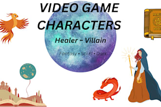 create immersive video game character voices from healer to villain