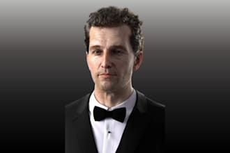 realistic 3d character model design, metahuman, game and cinematic pbr character