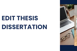 humanize ai, proofread, edit thesis or dissertation and format academic content