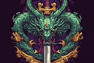 make a fantasy logo