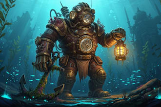 design a concept art character or object