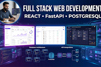 build full stack web applications using react and fastapi