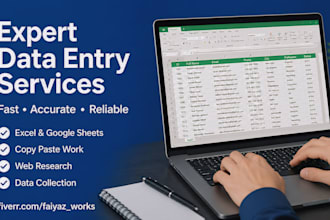 do fast and accurate data entry and copy paste work in excel