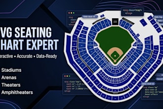 design interactive svg seating charts and venue maps