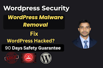 wordpress malware removal and fix blacklist, fix hacked wordpress, remove virus