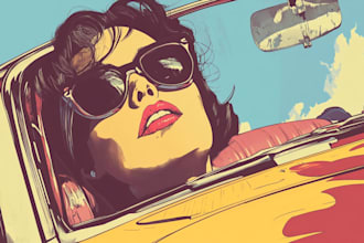 create comic book art