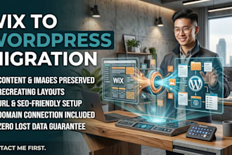 wix to wordpress migrate wix website transfer wix to wordpress