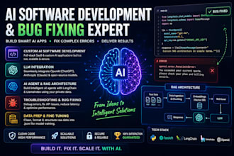 build ai agents plus fullstack saas and debug your software