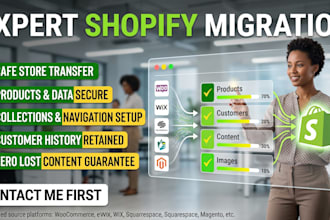 shopify migration migrate website to shopify transfer shopify store
