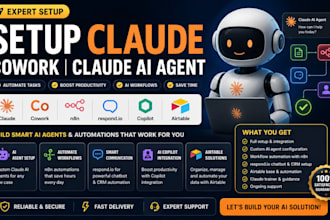 setup claude ai cowork claude code claw n8n agent copilot airtable claude ai api