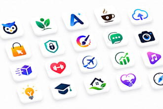 design modern app icons, website icons, and favicons