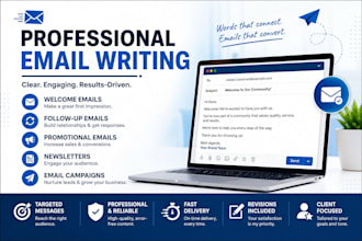 write professional business and personal emails