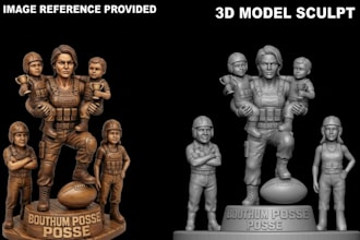 convert 2d image to 3d model, ai image to stl and obj 3d file