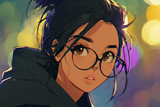 draw anime fanart and characters