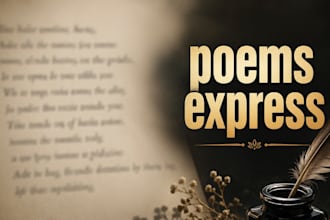weave your feelings into a poetry