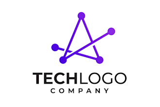 craft a modern startup and technology logo