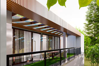 exterior render and visualization