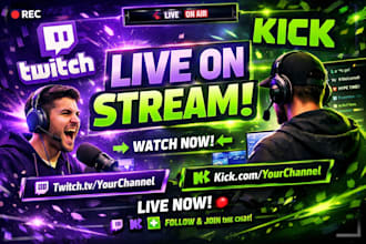 embed your twitch kick live streams to attract live audience