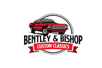 design luxurious custom car shop logo