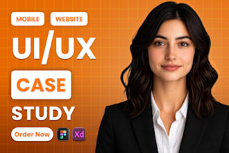 do UX case study, UX writing, UX portfolio, ui ux design