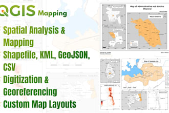 acquire, process, and manage spatial data using qgis