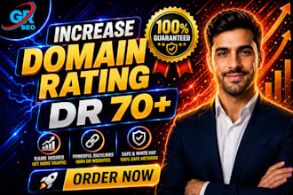 increase ahrefs dr domain rating 70 plus