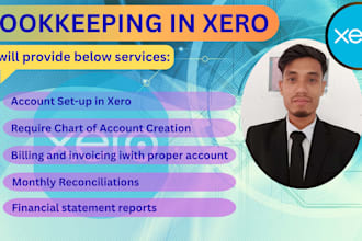 do accurate xero bookkeeping, bank reconciliation and cleanup